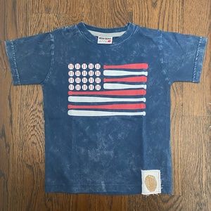 Mish Boys Shirt Baseball America size 3